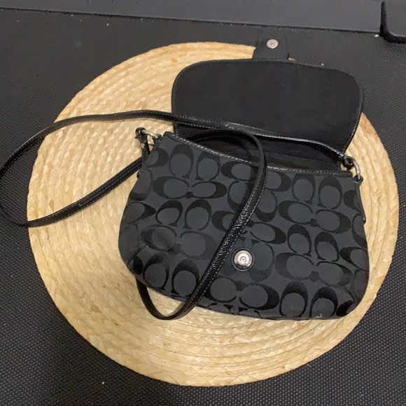 Coach Minimalist Mini Monogram Signature Cross Body Bag - Picture 7 of 15